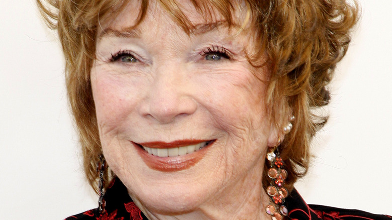 Shirley Maclaine smiling 