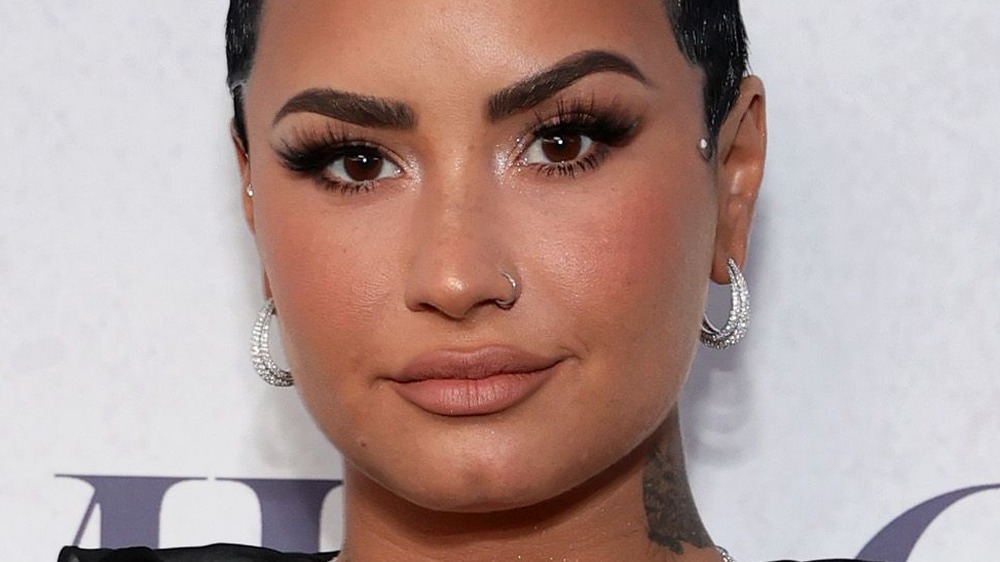 Demi Lovato on the red carpet