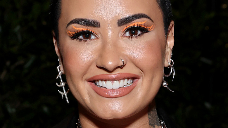 Demi Lovato smiling