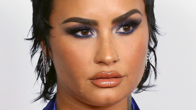 Demi Lovato posing