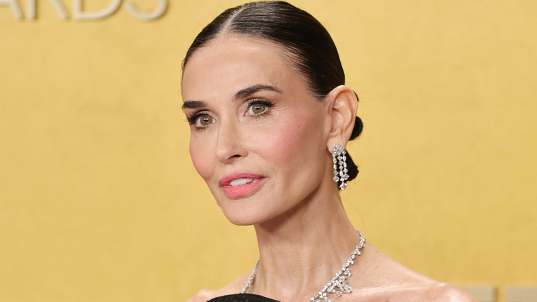 Demi Moore on the red carpet