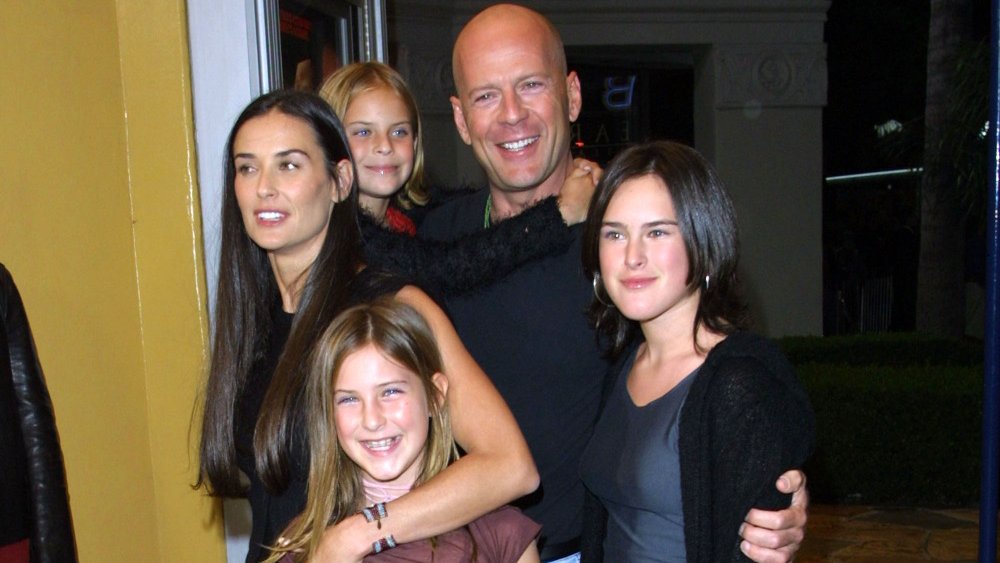 Demi Moore, Tallulah Willis, Scout Willis, Bruce Willis, Rumer Willis