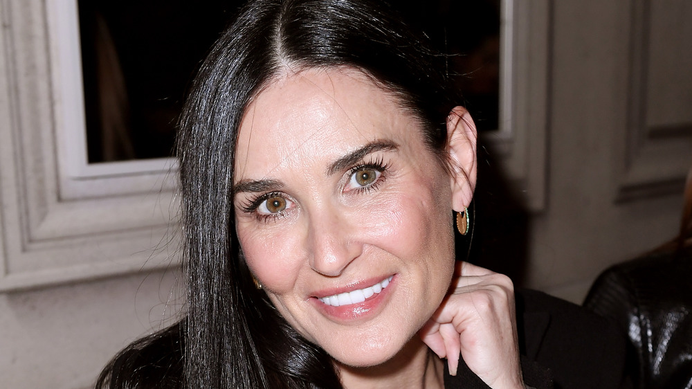 Demi Moore smiling 