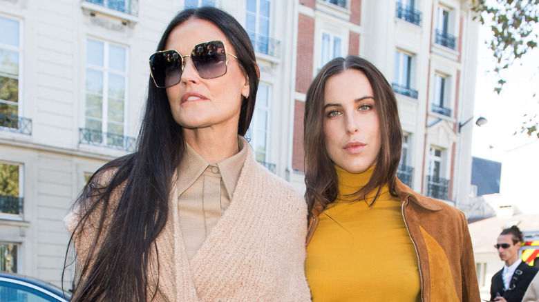Demi Moore's Daughter Scout Could Be Her Twin