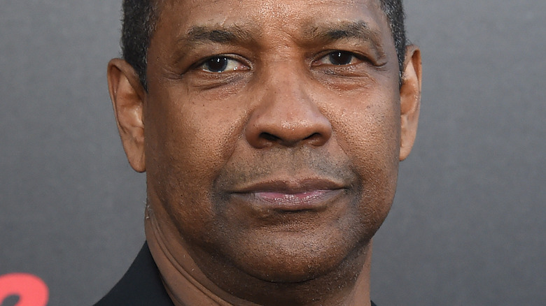 Denzel Washington posing