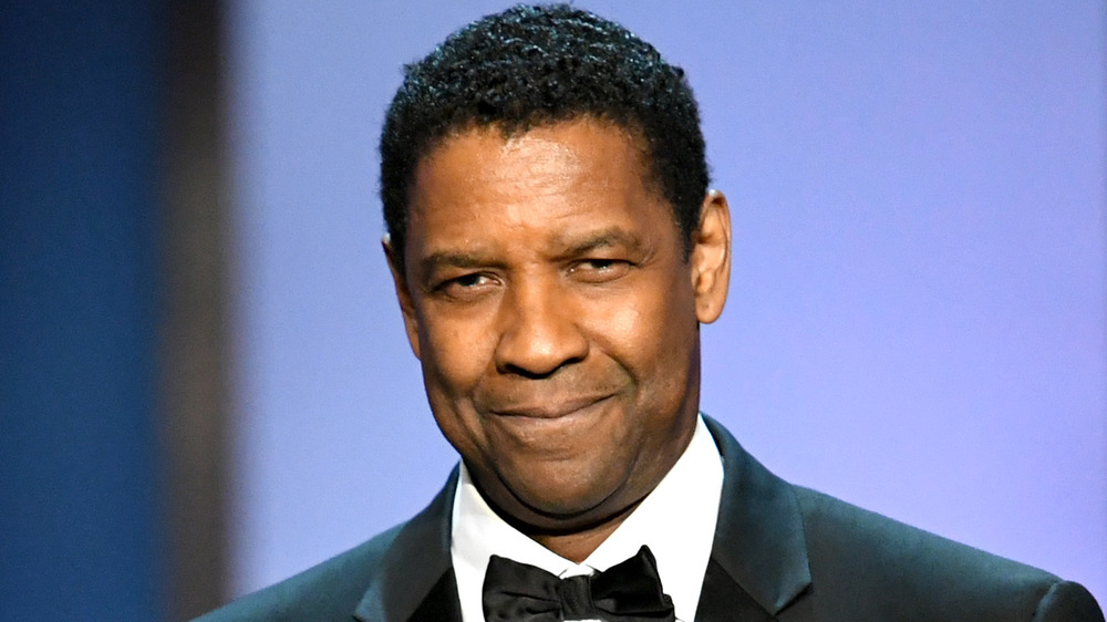 Denzel Washington smiling