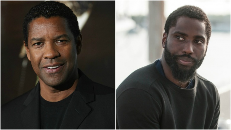 Denzel Washington and his son, John David