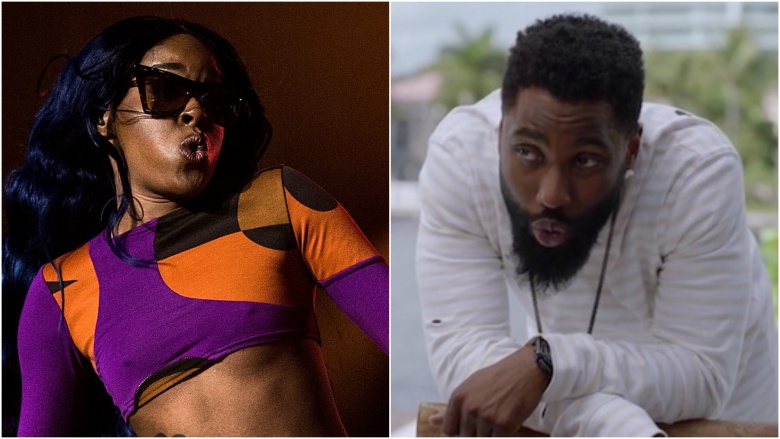 Azealia Banks and John David Washington