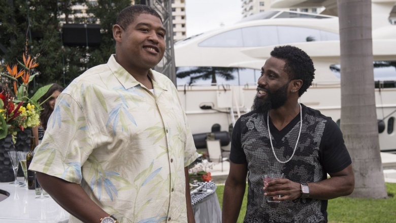 Omar Benson Miller and John David Washington