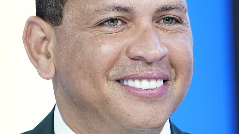 Alex Rodriguez smiling