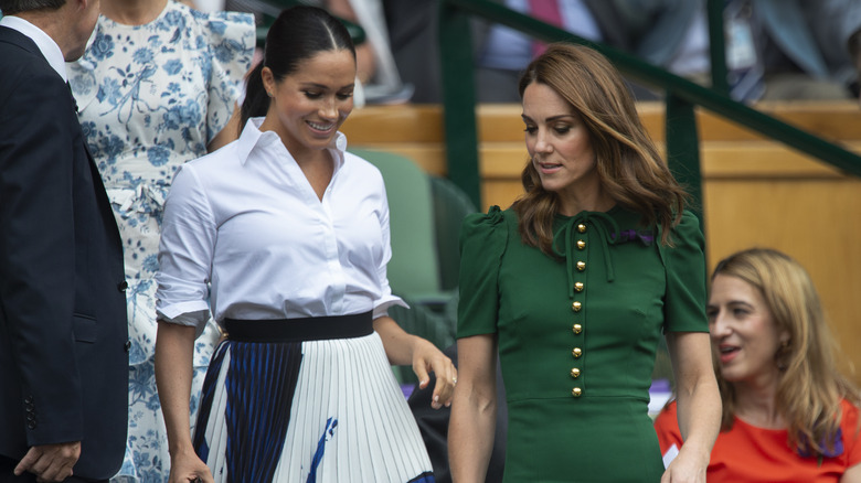 Meghan Markle and Kate Middleton