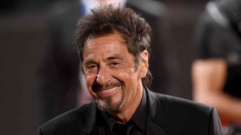 Al Pacino smiling