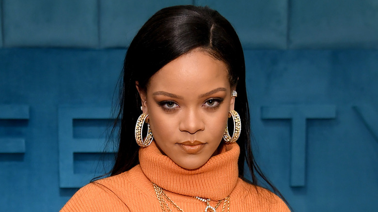 Rihanna posing