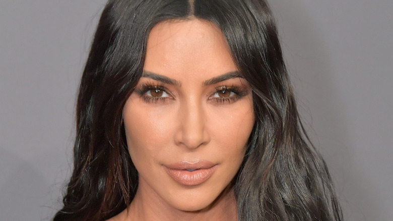Kim Kardashian at amfAR gala