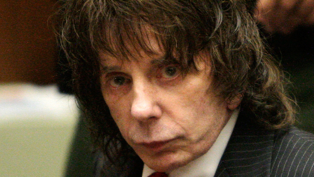 Phil Spector in court