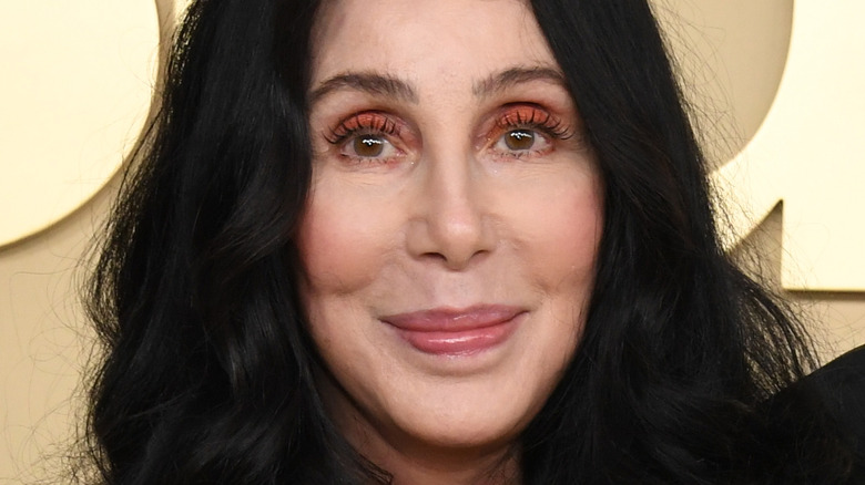 Cher smiling