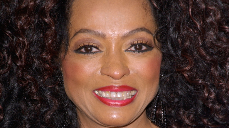 Diana Ross smiling for a photo