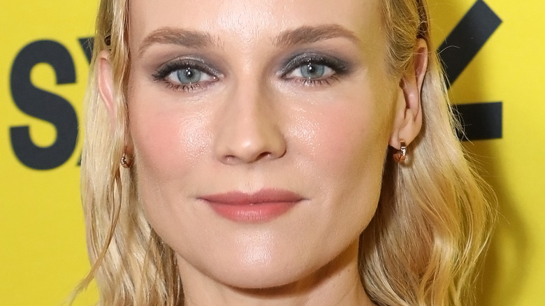 Diane Kruger posing at an event