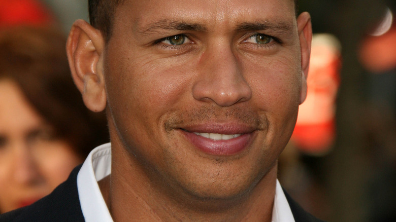 Alex Rodriguez smiling