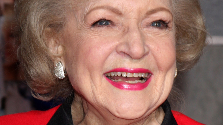 Betty White smiling