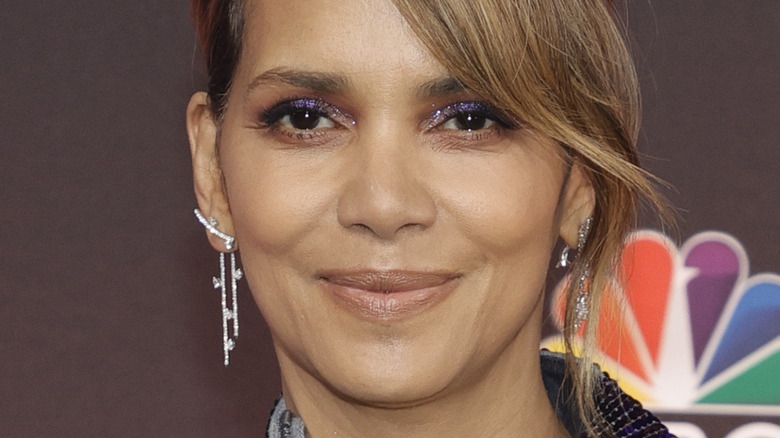 Halle Berry at the 47th Annual People's Choice Awards in December 2021.