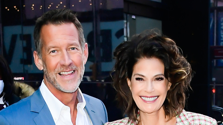 James Denton Teri Hatcher smiling