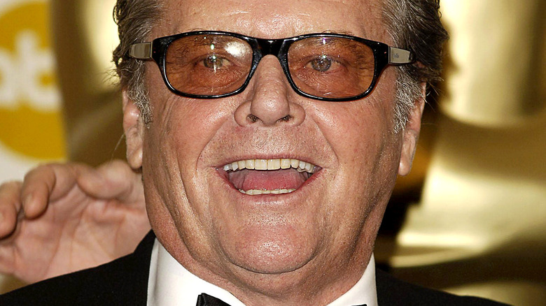 Jack Nicholson smiling