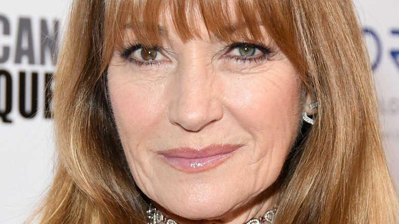 Jane Seymour smirking