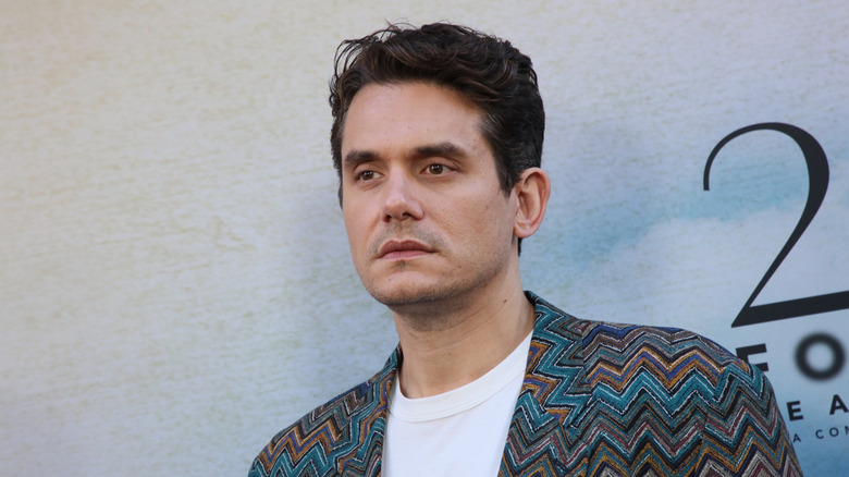 John Mayer posing