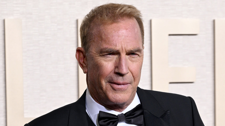 Kevin Costner in a tuxedo