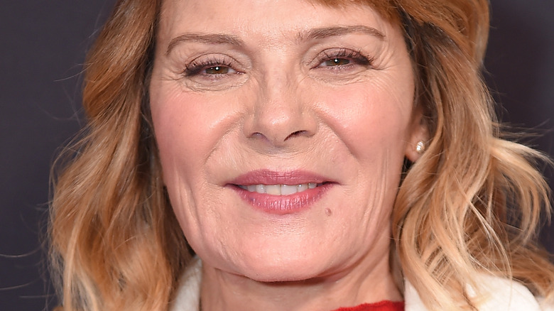 Kim Cattrall on the red carpet