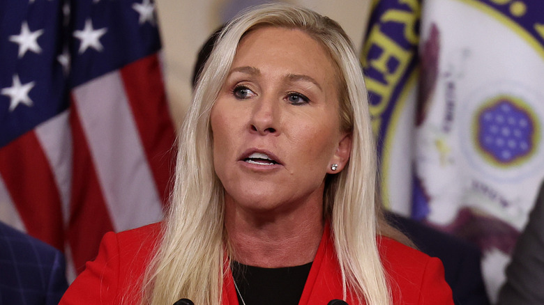 Marjorie Taylor Greene speaking