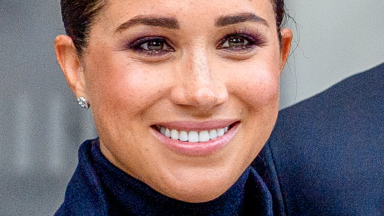 Meghan Markle smiling