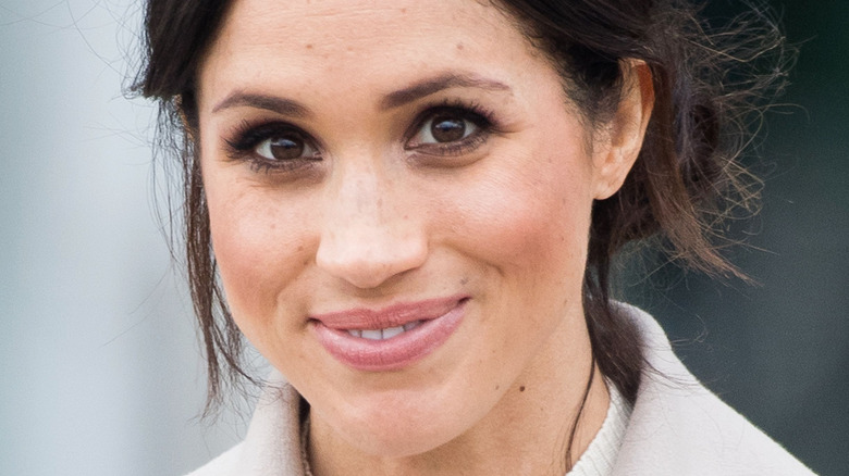 Meghan Markle smiling