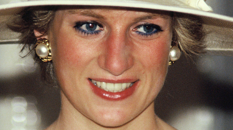 Princess Diana smiling