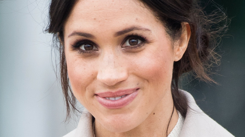 Meghan Markle smiling