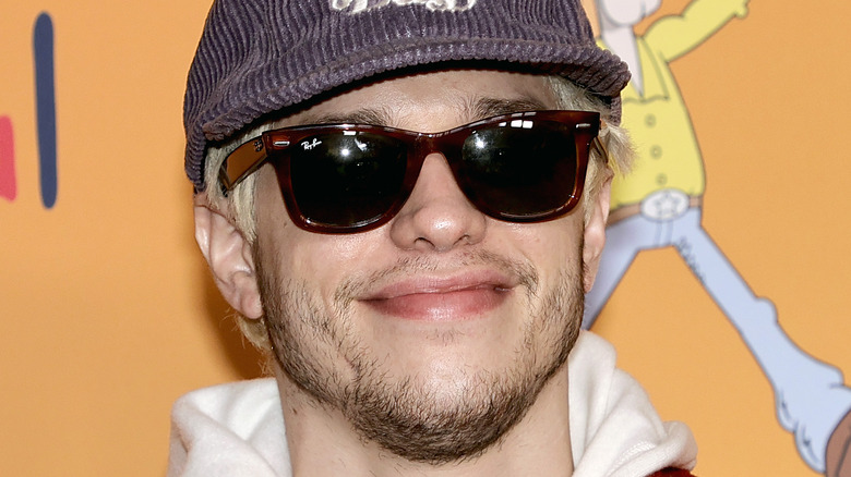 Pete Davidson smiling