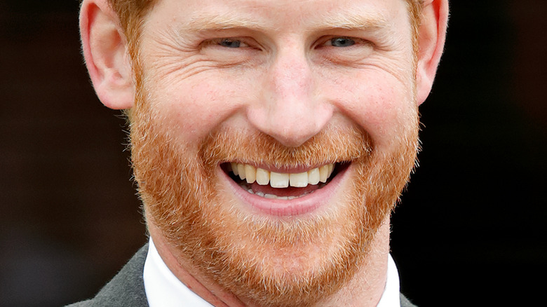 Prince Harry laughing