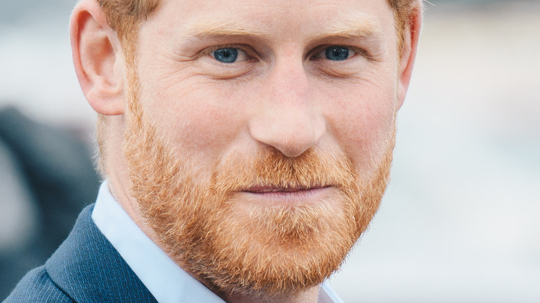 Prince Harry blue eyes