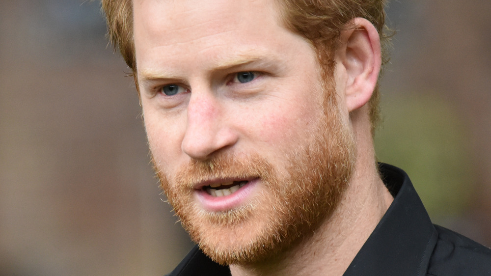 Prince Harry scruff