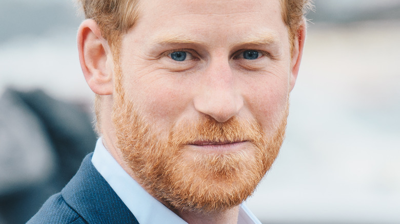 Prince Harry blue eyes