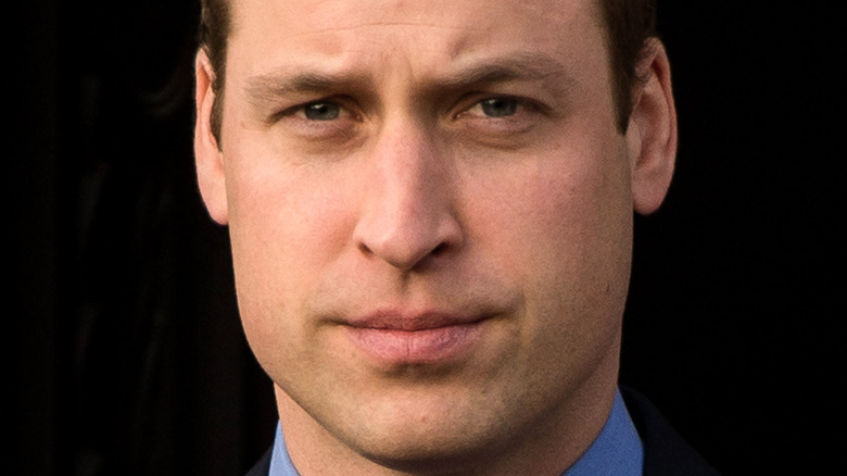 Prince William furrowed brow