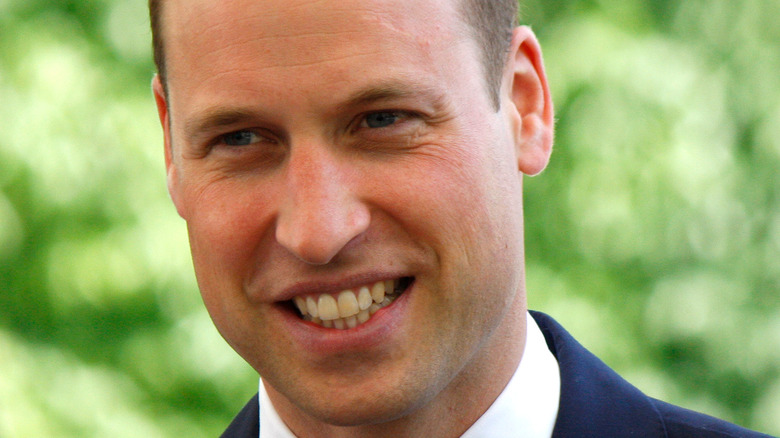 Prince William smiling