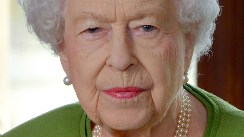 Queen Elizabeth II makes a statment to the U.K. 