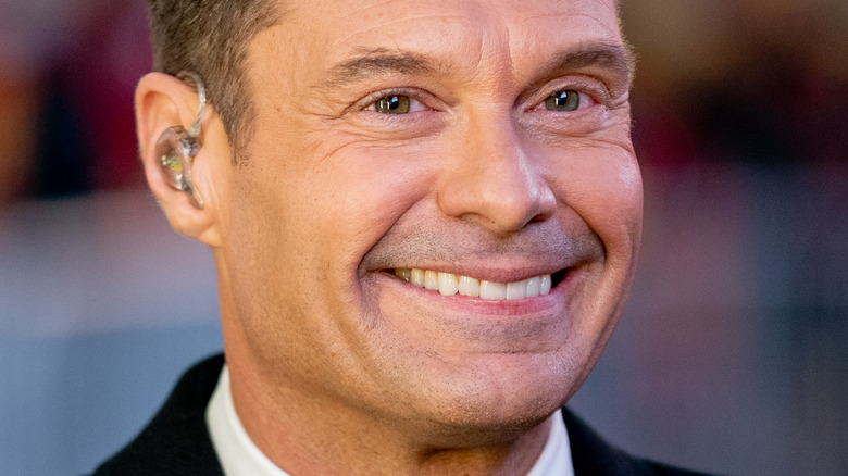 Ryan Seacrest smiling