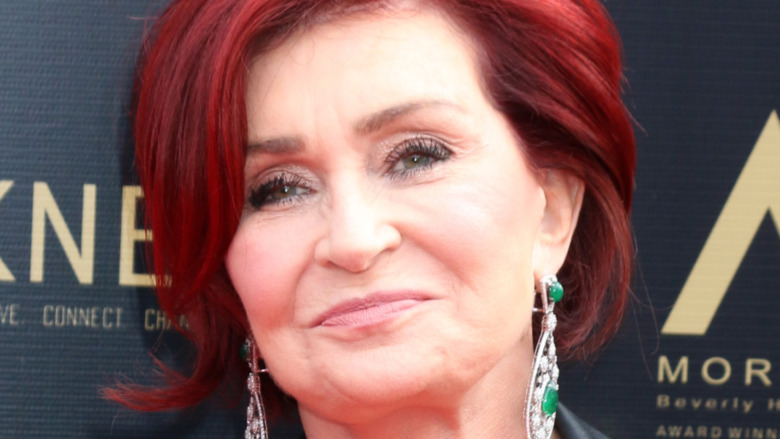 Sharon Osbourne serious