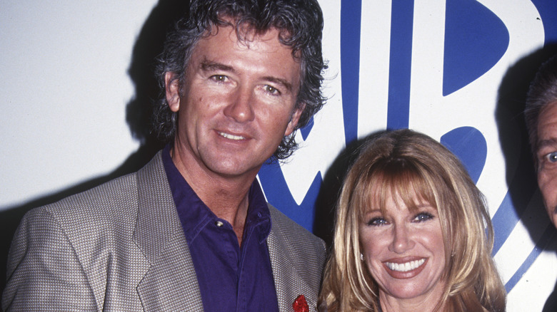 Patrick Duffy and Suzanne Somers smiling