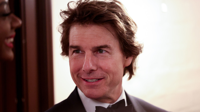 Tom Cruise smiling