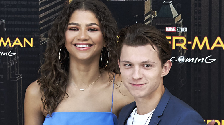 Tom Holland and Zendaya on the red carpet