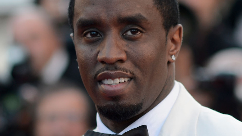 Diddy smiling